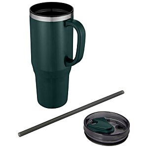 Additional Image 3 - a green mug with a straw and a straw