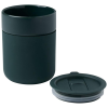 a black container with a lid