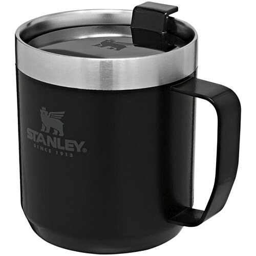 Additional Image 4 - a black and silver coffee mug