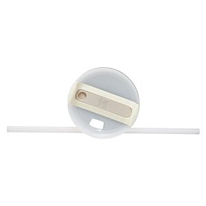 Additional Image 1 - a white circle with a white object in the middle