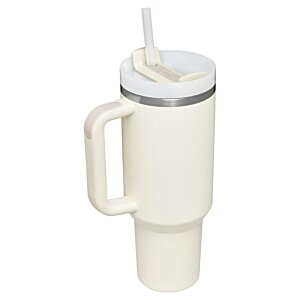 Additional Image 2 - a white cup with a straw
