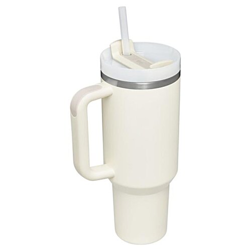 Additional Image 2 - a white cup with a straw