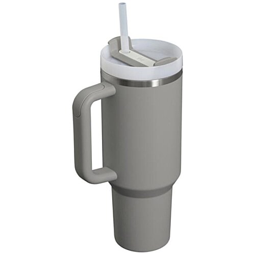 Additional Image 5 - a grey mug with a straw