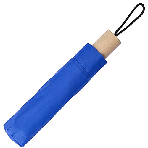 Additional Image 2 - a blue tube with a wooden handle
