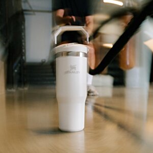 Additional Image 3 - a white trash can on a floor