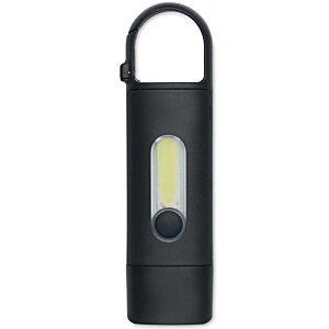 Additional Image 1 - a black flashlight with a light