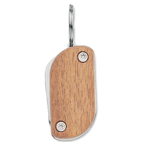 Additional Image 5 - a wooden keychain with screws
