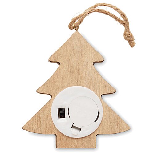 Additional Image 3 - a wooden christmas tree decoration