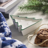 a cookie and a cookie on a table