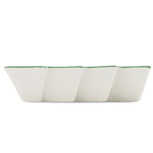 Additional Image 1 - a white rectangular object with green edges