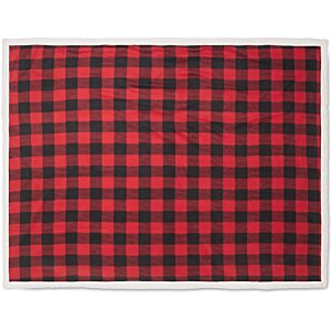 Additional Image 3 - a red and black plaid