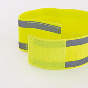 Additional Image 3 - a yellow reflective safety belt