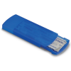 a blue usb flash drive