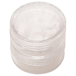 Additional Image 1 - a round white container with a white lid