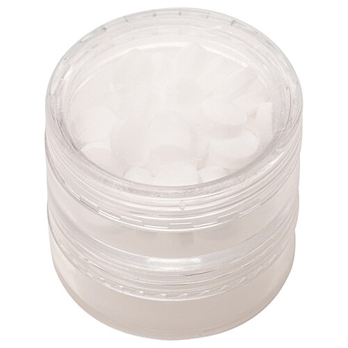 Additional Image 1 - a round white container with a white lid