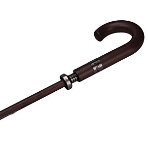 Additional Image 2 - a brown umbrella handle