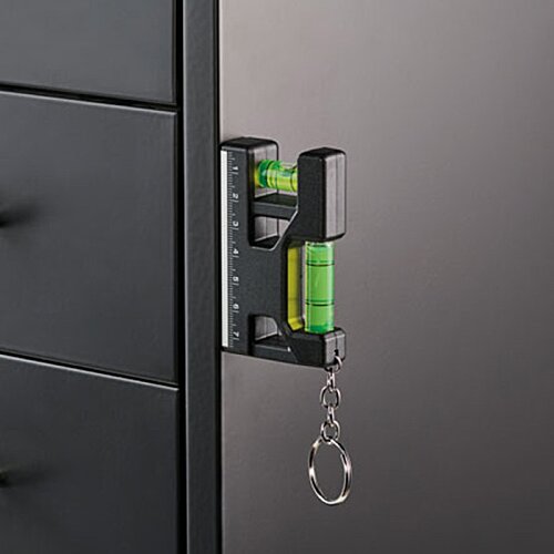 Additional Image 5 - a black cabinet with a keyhole