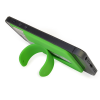 a green and black cell phone holder