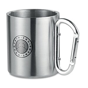 Additional Image 6 - a silver mug with a handle