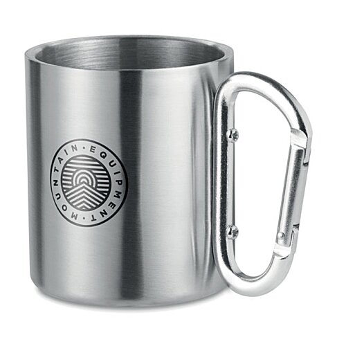 Additional Image 6 - a silver mug with a handle