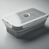 a white plastic container with a lid