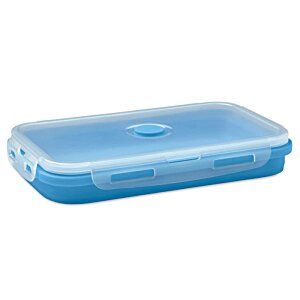 Additional Image 1 - a blue plastic container with a lid