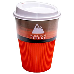 Additional Image 5 - a red and white coffee cup