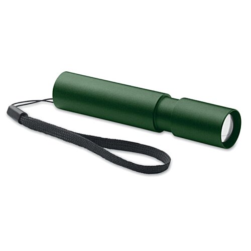 Additional Image 5 - a green flashlight with a black strap