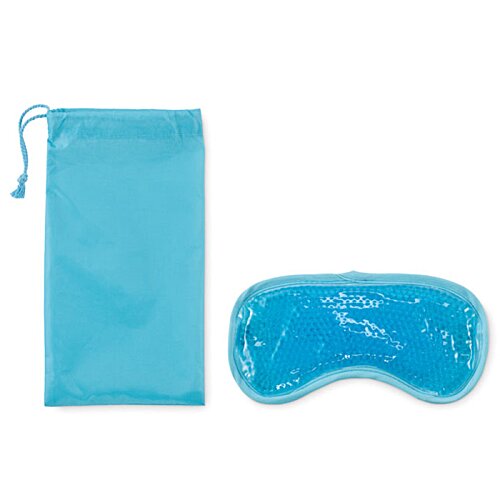 Additional Image 3 - a blue bag and eye mask