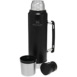 Additional Image 5 - a black thermos with a silver cup