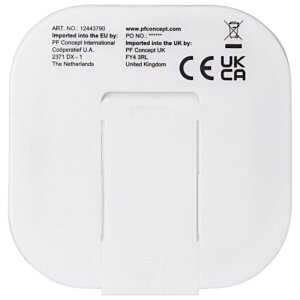 Additional Image 1 - a white square object with black text