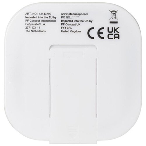 Additional Image 1 - a white square object with black text