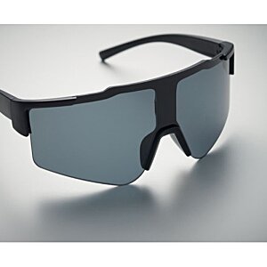 Additional Image 7 - a black and silver sunglasses