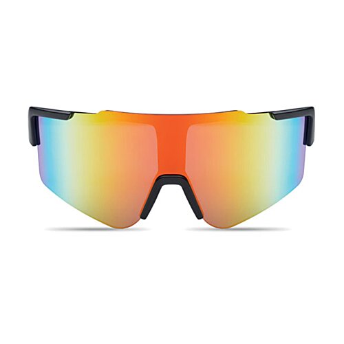 Additional Image 2 - a pair of sunglasses with multicolored lenses