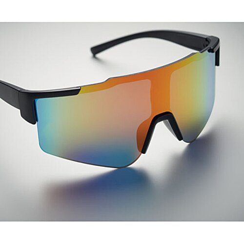 Additional Image 5 - a pair of sunglasses with a colorful lens