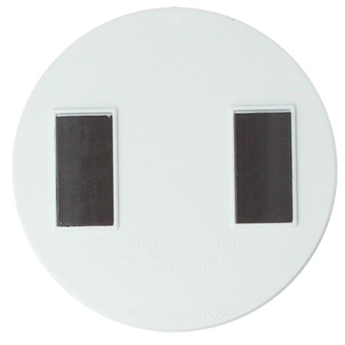 Additional Image 1 - a white circle with black rectangles