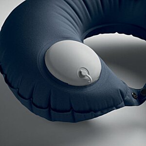 Additional Image 5 - a blue pillow with a white circle