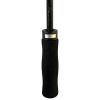 a black handle with a black handle