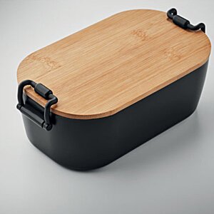 Additional Image 2 - a black and wood container