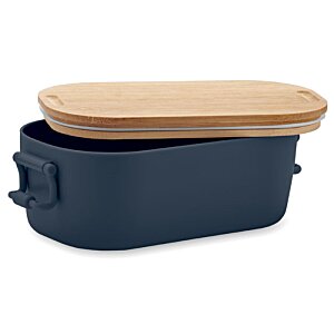 Additional Image 3 - a black container with a wooden lid