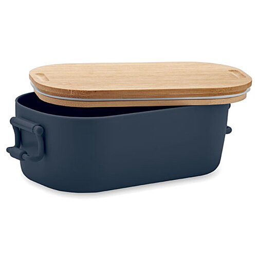Additional Image 3 - a black container with a wooden lid