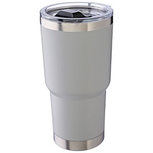 Additional Image 1 - a white and silver tumbler