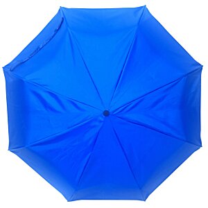 Additional Image 5 - a blue umbrella with a black needle