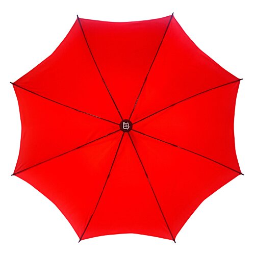 Additional Image 2 - a red umbrella with black lines