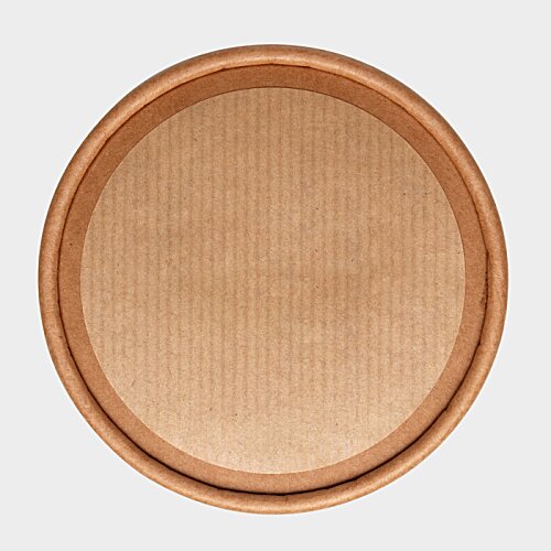 Additional Image 3 - a round brown plate with a white background
