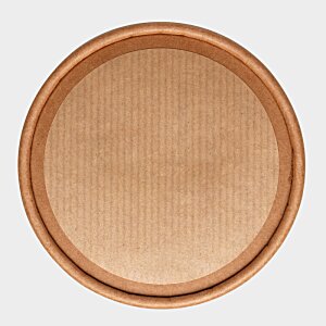 Additional Image 10 - a round brown plate with a white background