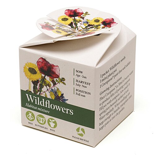 Additional Image 2 - a white box with a flower design on it