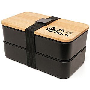 Additional Image 1 - a black and brown rectangular container