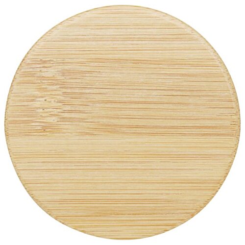 Additional Image 1 - a circular wood surface with a white background