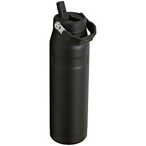 Additional Image 2 - a black water bottle with a handle